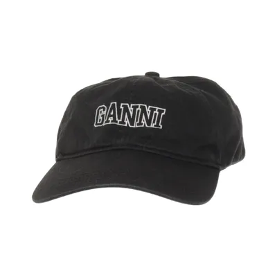 Baseballkeps (Svart) från Ganni Ekologisk bomull