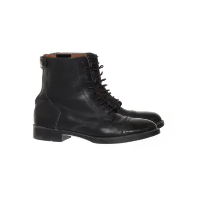 Bottes à lacets (Noir)