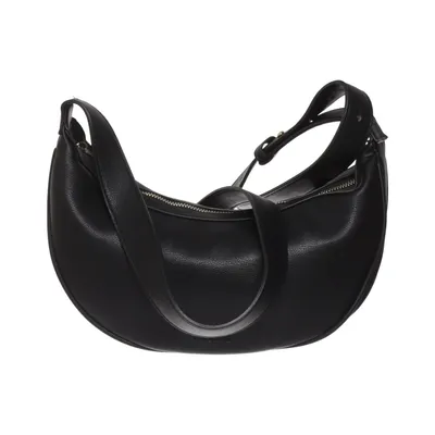 Shoulder-bag (Black) from Don Donna Polyester, Polyurethane