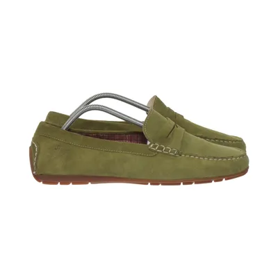 Loafers (Green) from Sioux Leather