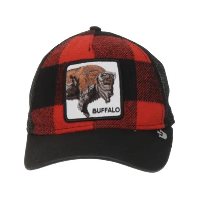Trucker pet (Buffalo) van Goorin Bros Katoen, Polyester, Wol