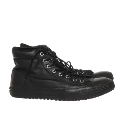 Veterlaarzen (Zwart) van Converse Leer