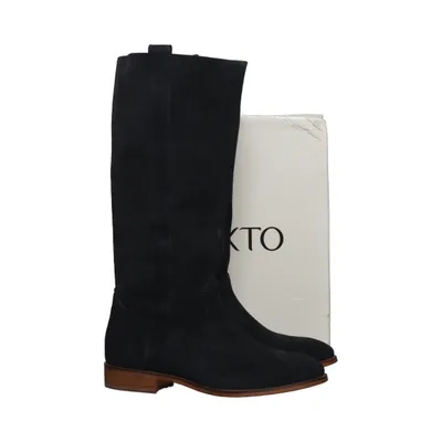 Boots (Black) from Texto Suede