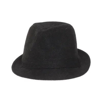 Fedora hoed (Zwart) van Peacocks Acryl, Polyamide, Polyester, Viscose, Wol