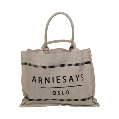 Stoffbeutel (Beige) von Arnie Says