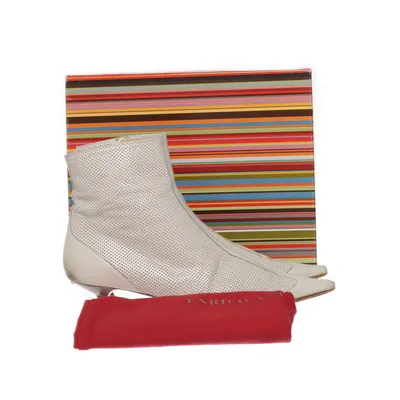 Heeled boots (White) from Enrico Antinori