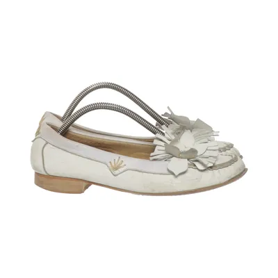 Loafers (White) from Diba