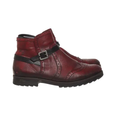 Bottines (Rouge, Noir) de Remonte Cuir