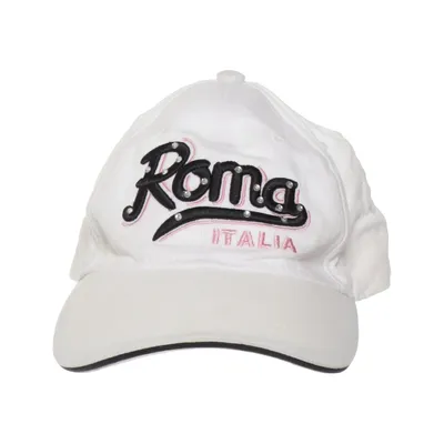 Baseball cap (White) from Roma Cotton