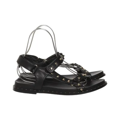 Sandales (Noir) de Cosmoparis Cuir