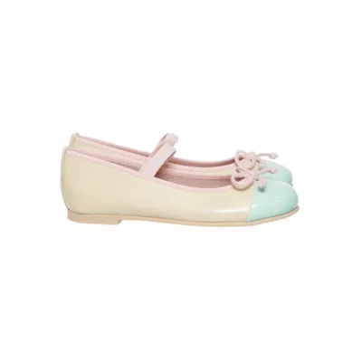 Ballerinasko (Beige, Turkis) fra Pretty Ballerinas