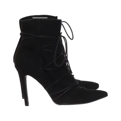 Bottes à talons (Noir) de Bianco Daim
