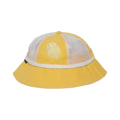 Bucket hat (Yellow, Multicolored) from Mini Rodini Cotton, Polyester