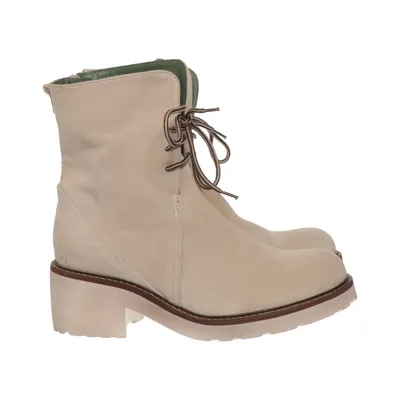 Laced boots (Beige) from Felmini