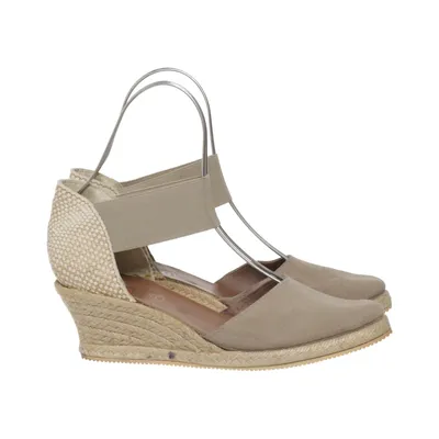 Chaussure compensées (Beige) de EDIT Cuir