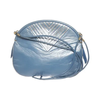 Axelremsväska (Blå, Silverfärgad) från Scapino