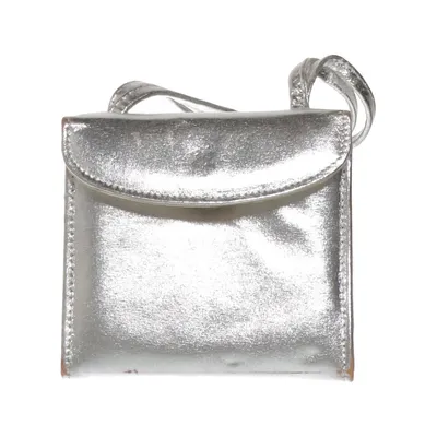 Shoulder-bag (Silver) from Jane Shilton Leather