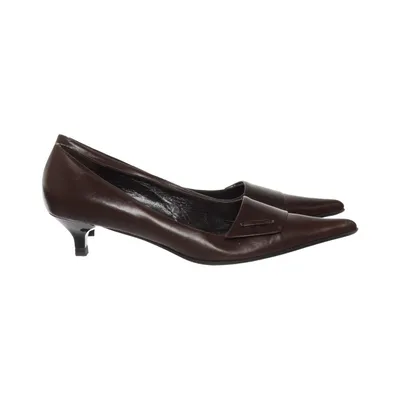 Pumps (Brown) from Marella Leather