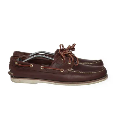 Boat shoes (Brown) from Timberland Leather