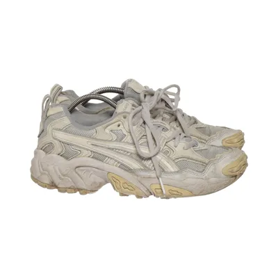 Trainers (Gray, Beige) from Asics Leather