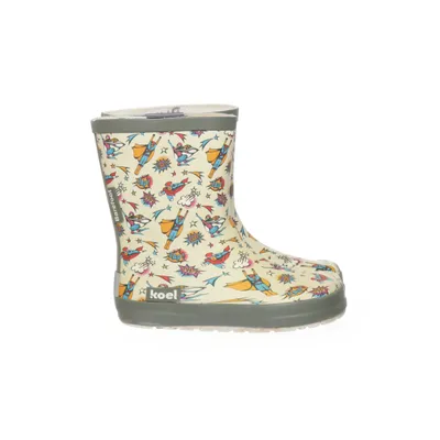 Rubber boots (Beige, Multicolored) from Koel