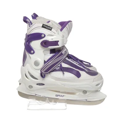 Patins à glace (Blanc, Violet) de Graf