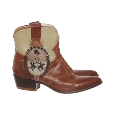 Cowboystøvler (Brun, Beige) fra La Martina Læder