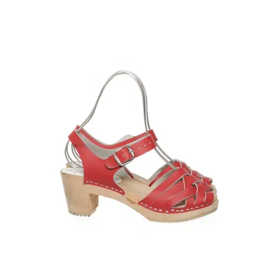 Träskor (Röd) från Swedish Clogs Skinn
