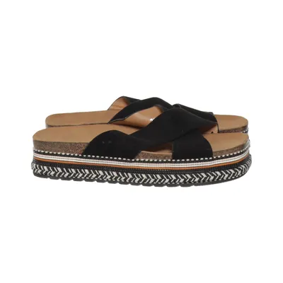 Slip-ins (Black) from Ideal Shoes Leather