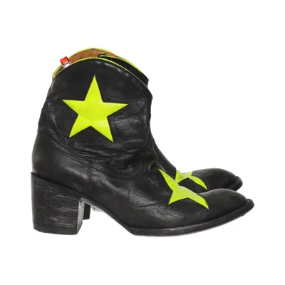Bottines (Noir, Jaune) de Mexicana