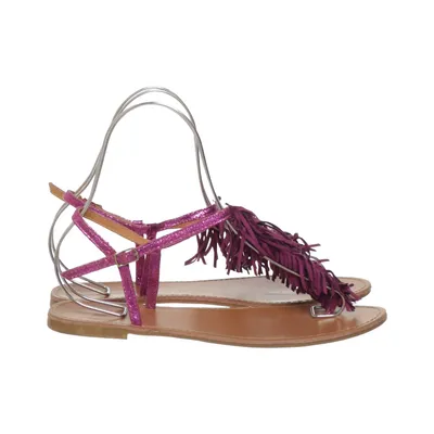 Sandalen (Lila) van Fama Leer