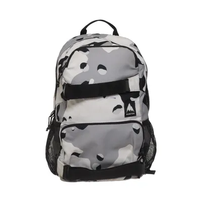 Rucksack (Grau, Weiß, Schwarz) von Burton Recyceltes Polyester
