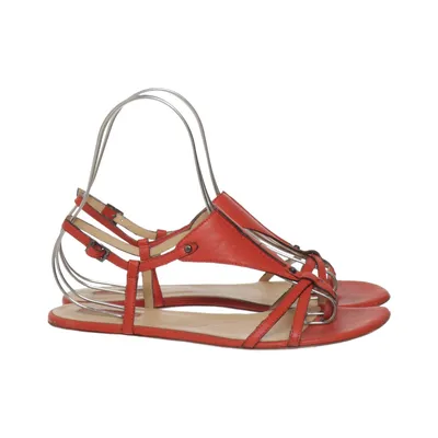 Sandals (Red) from Longchamp Leather