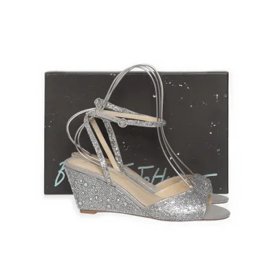 Wedges (Silver) from Betsey Johnson