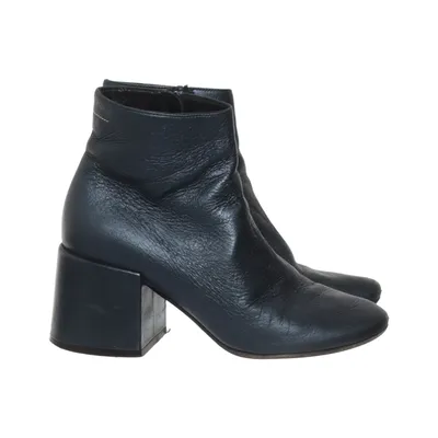 Støvletter (Sort) fra MM6 by Maison Margiela Læder