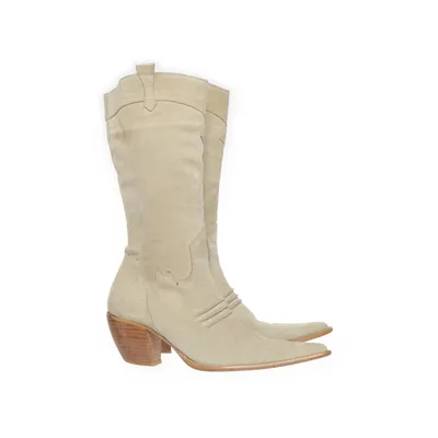 Cowboylaarzen (Beige) van Ten Points