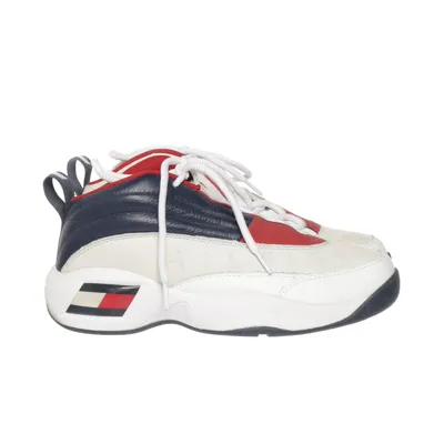 Sneakers (Hvid, Rød, Blå) fra Tommy Hilfiger Jeans Læder
