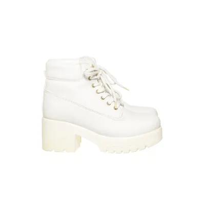 Snørestøvler (Hvid) fra NLY Shoes