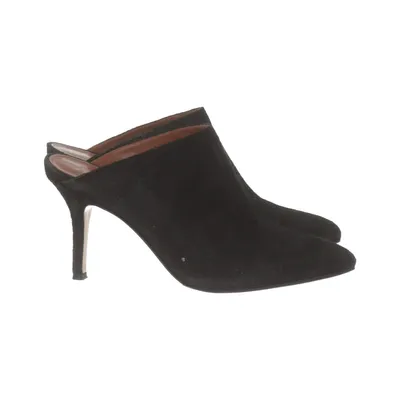 Mules (Black) from Yvonne Koné Leather