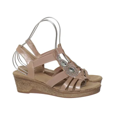 Wedges (Beige) from Identity