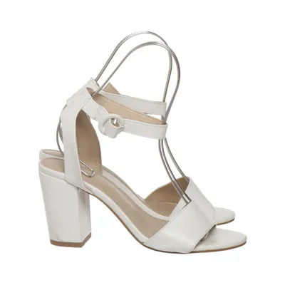 Sandales à talons hauts (Blanc) de DS Shoes by DinSko Polyuréthane