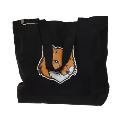 Canvas bag (Fox Head Tote Bag) from Maison Kitsuné Cotton