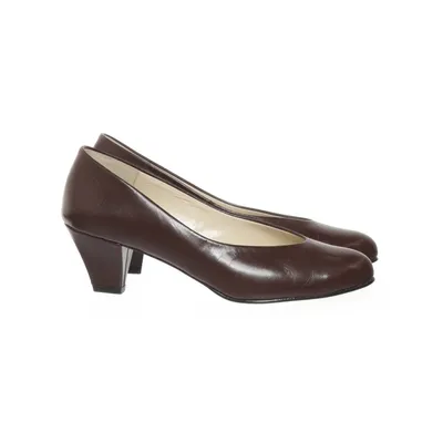 Pumps (Brun) från Sköna Marie Skinn
