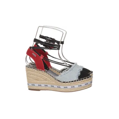 Sleehakken (Blauw, Zwart, Rood) van Karl Lagerfeld