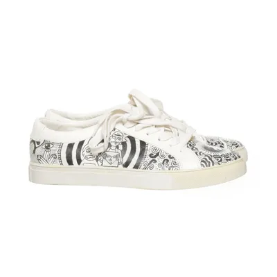 Sneakers (White, Black) from Conbipel Leather