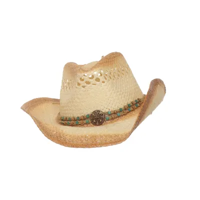 Cowboyhat (Beige, Brun)