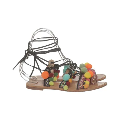 Sandals (Brown, Multicolored) from C'M Paris