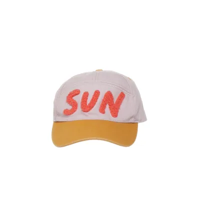 Baseballkeps (Lila, Orange) från Lässig Ekologisk bomull