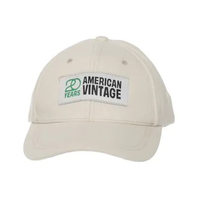 Baseball-Mütze (Beige) von American Vintage Bio-Baumwolle, Recycelte Baumwolle