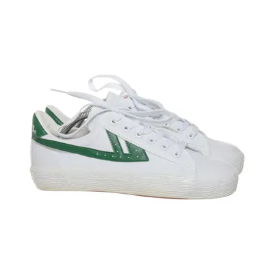 Canvas shoes (White, Green, Multicolored) from Warrior